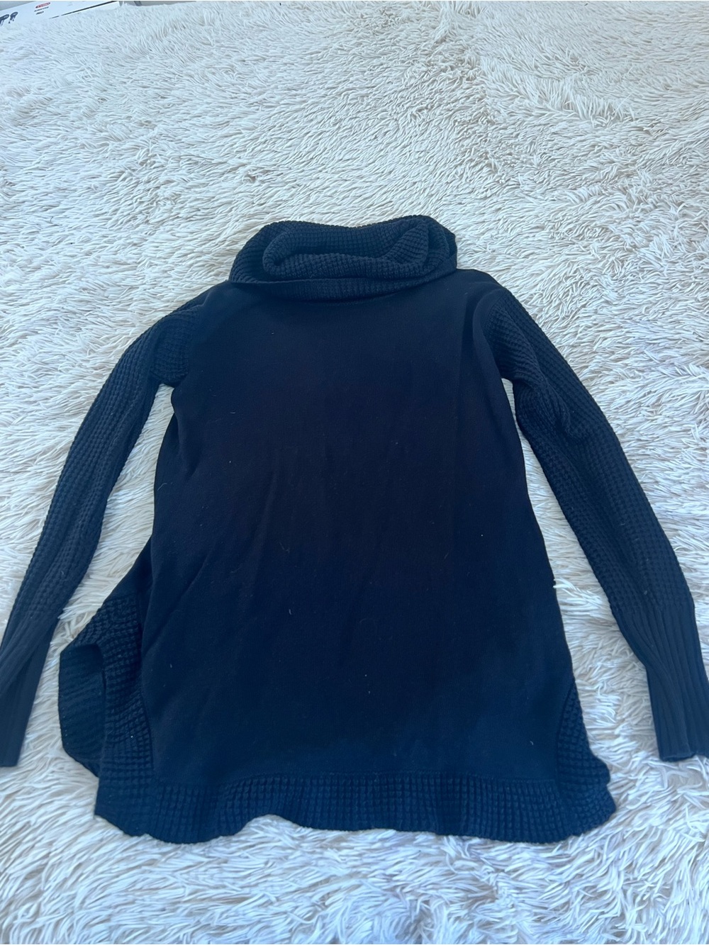 VENUS Black Cowl Neck Sweater - Picture 1 of 2